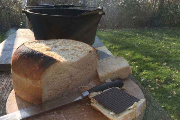 How To Make Dutch Oven Bread When Camping One Mighty Family